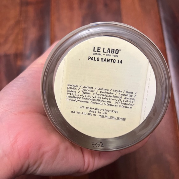 Le Labo Accessories Le Labo Palo Santo 4 Classic 1 Wick Candle 86oz